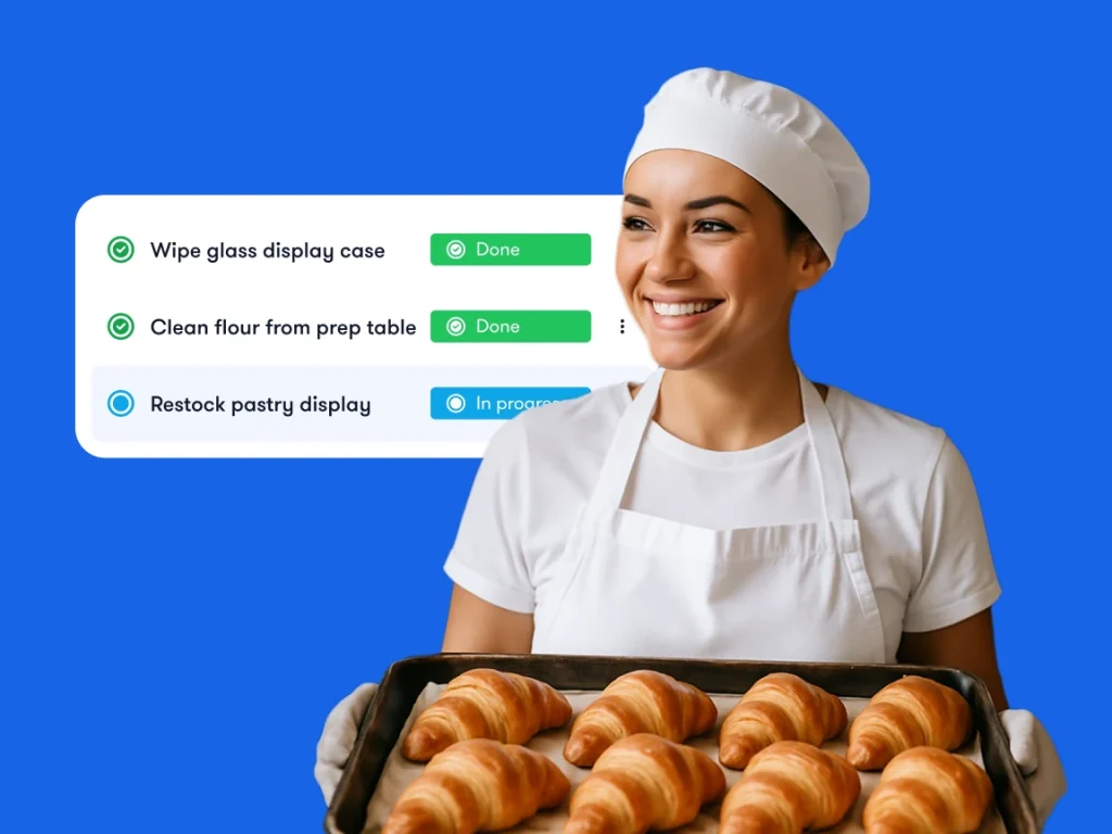Bakery task checklists food safety Bitreport