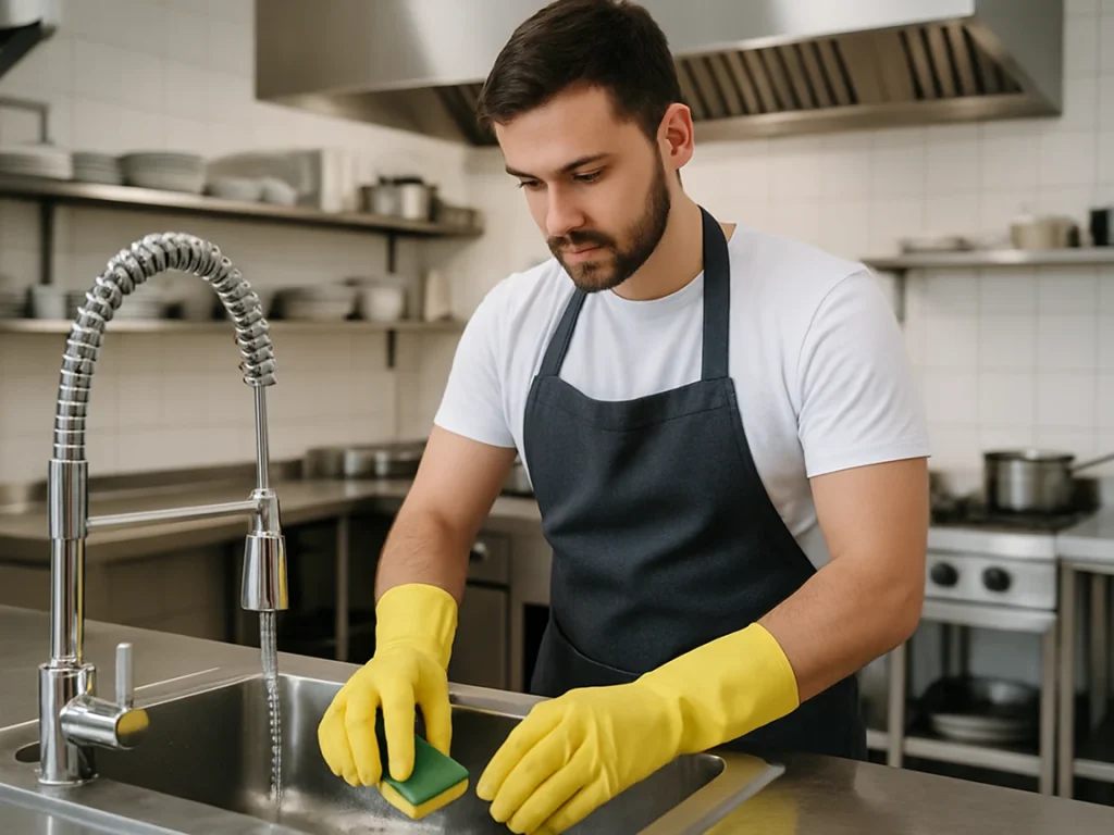 Restaurant cleaning back of house (BOH) Bitreport