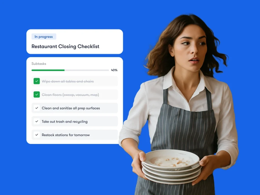 Restaurant closing checklist Bitreport