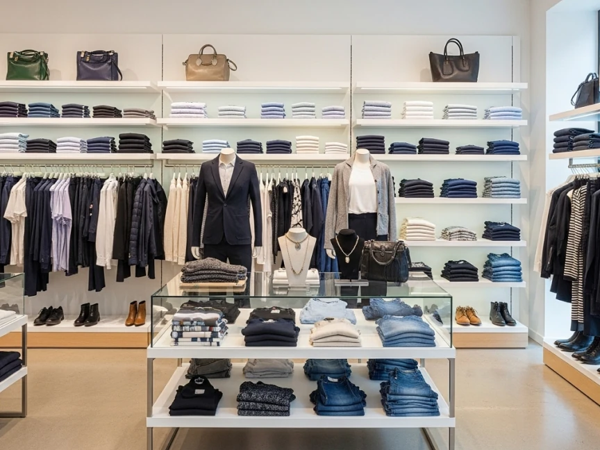 Fashion store inventory display Bitreport