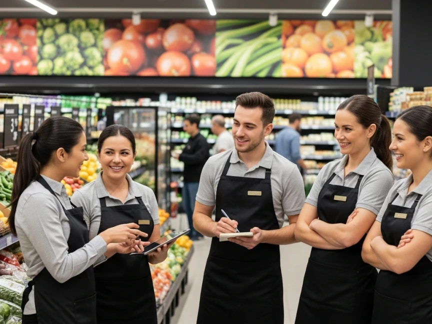 Retail grocery team Bitreport