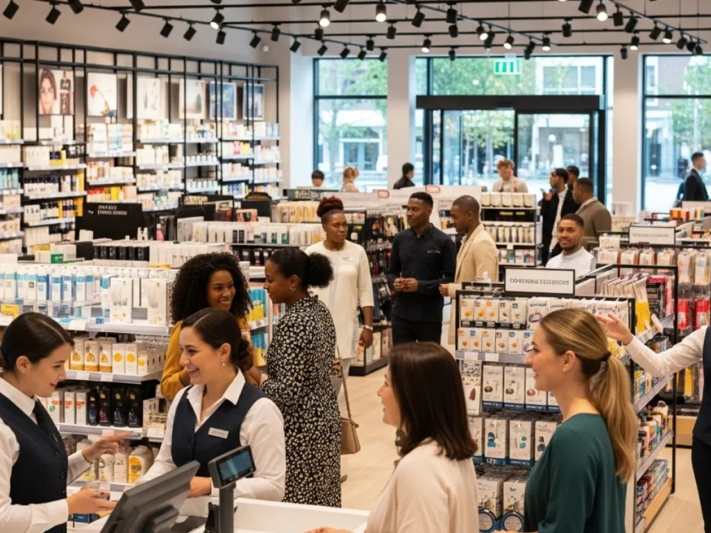 Retail store customers and workers Bitreport