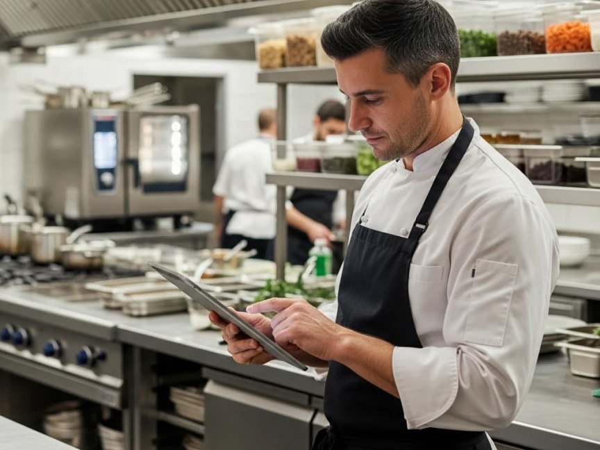 Digital restaurant cleaning task Bitreport