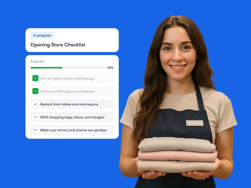 Fashion retail assign recurring task Bitreport