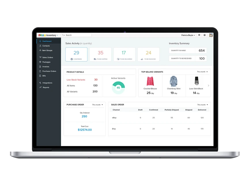 Zoho inventory for retail Bitreport
