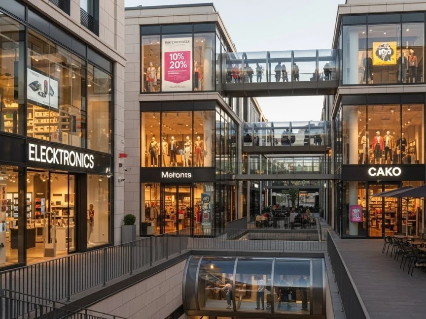 Multiple modern retail stores Bitreport