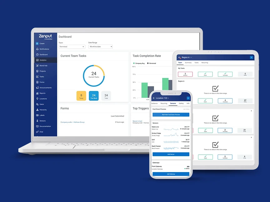 Zenput structured operational compliance Bitreport